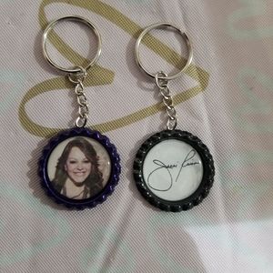 Jenni Rivera Bottle Cap Keychains